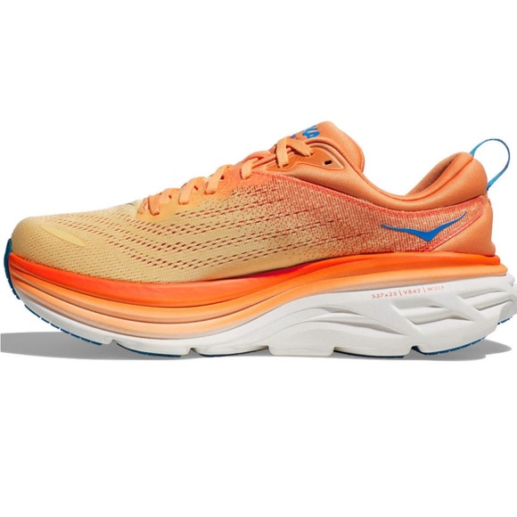 Hoka Vibrant Orange Athletic Sneakers NEW NO TAG - Picture 6 of 7